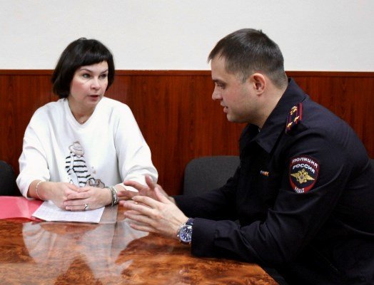 В Воркуте состоялась встреча полицейских и общественников с представителем фонда «Защитники Отечества»